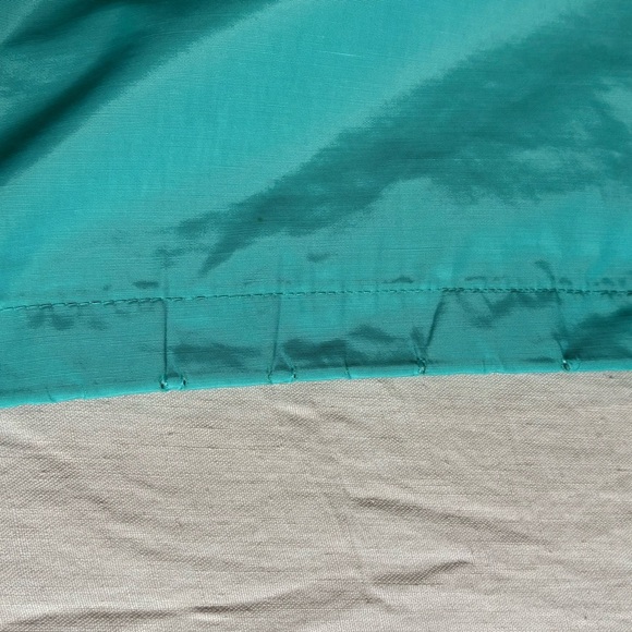 Patagonia Vintage Men Teal Blue Snap 1/4 Zip Hooded Jacket Size L - Picture 8 of 9